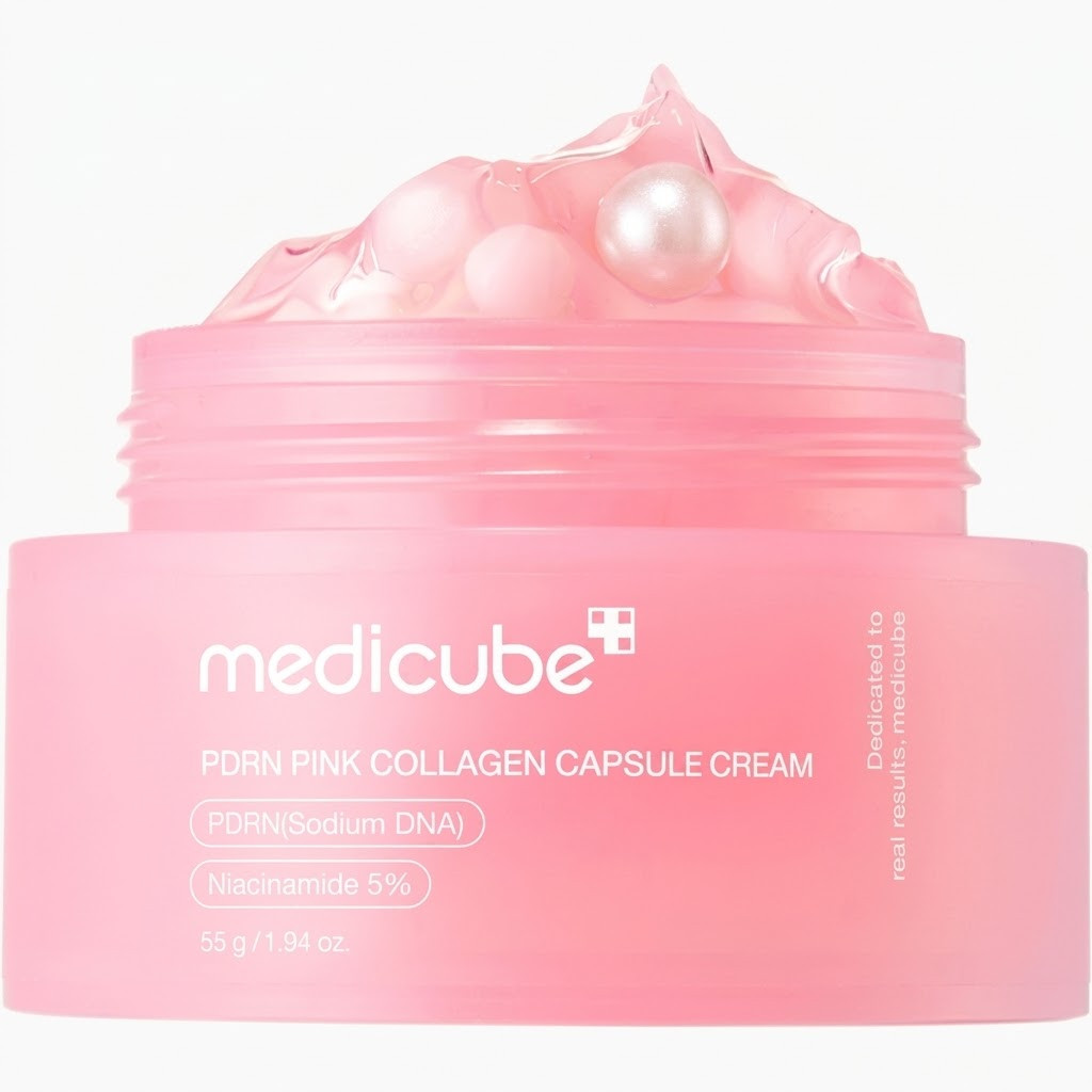 Medicube Salmon DNA PDRN Pink Collagen Capsule Cream