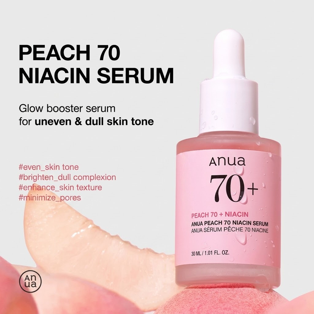 Anua Niacinamide Serum Peach 30ml